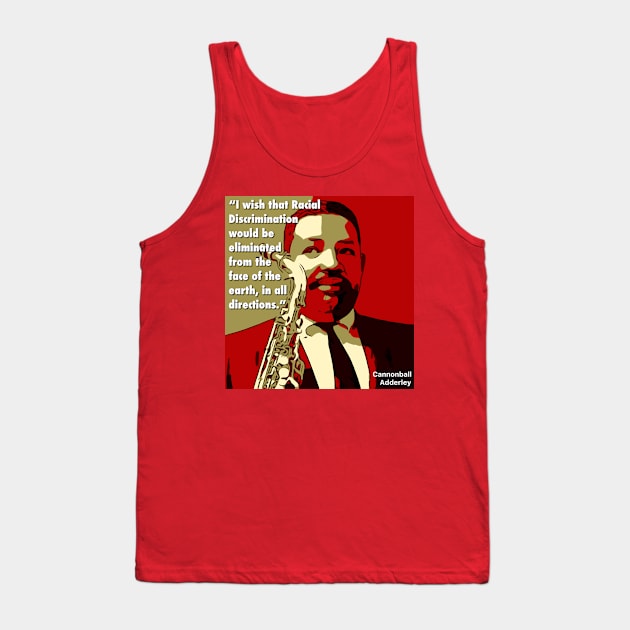 Cannonball Adderley. Wish. Tank Top by Corry Bros Mouthpieces - Jazz Stuff Shop